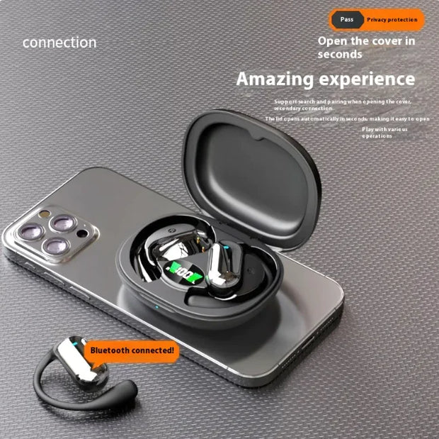 Sports Ear Hook OWS Open Bluetooth Headset with Ear-Hook Design