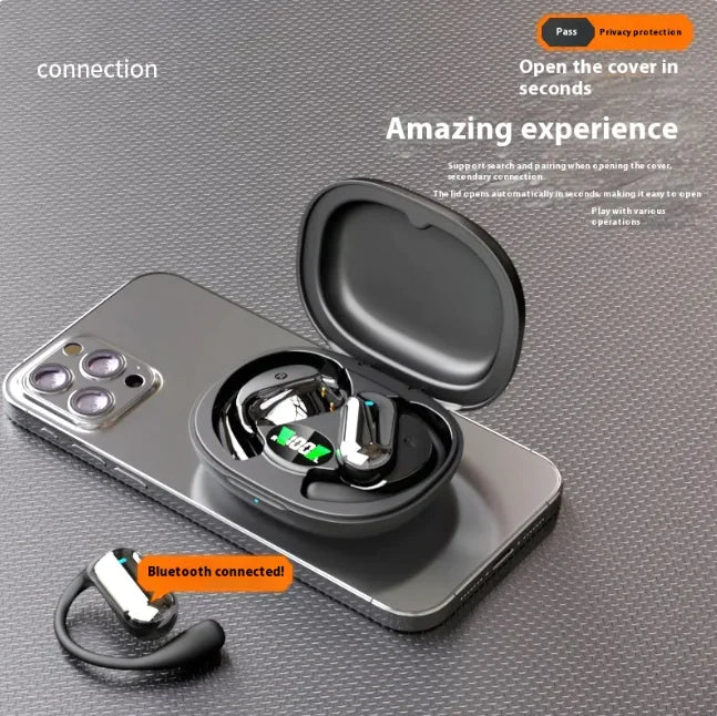 Sports Ear Hook OWS Open Bluetooth Headset with Ear-Hook Design