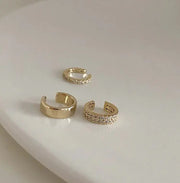 Simple And Advanced Ear Clip Without Ear Hole Female French Earrings